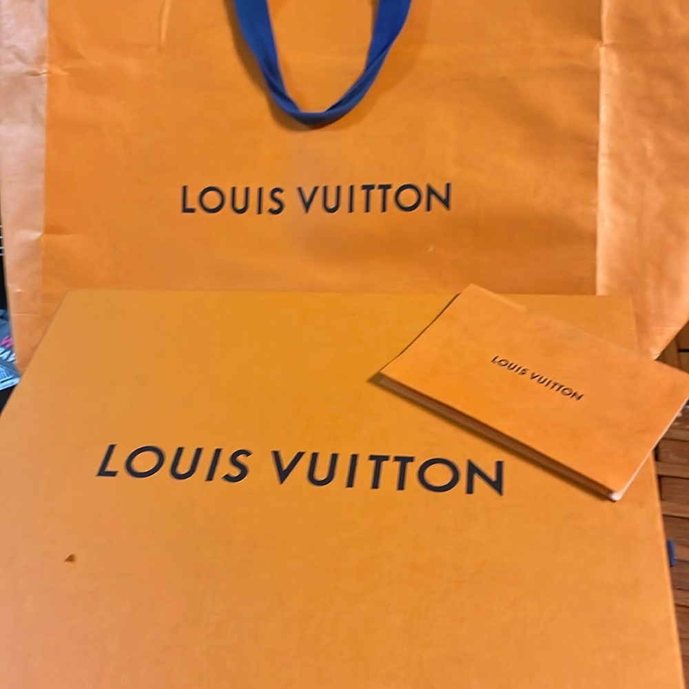 Louis Vuitton Gift Bag, Box, and Envelope
